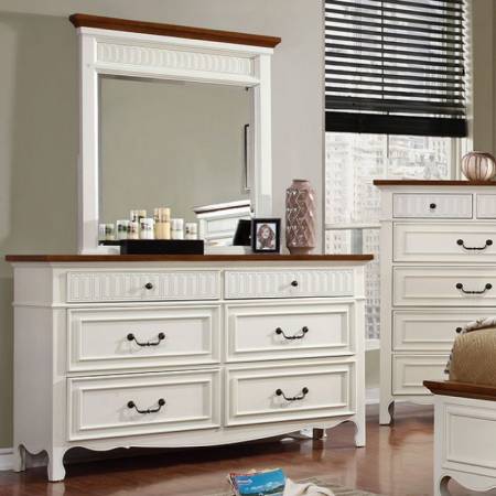 GALESBURG Dresser - White & Oak